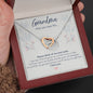 Gift from Baby or toddler to Grandma - Grandma When you Wear This Necklace