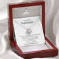 To my Stunning Soulmate - Thank you necklace for wife - 10 Year Anniversary Gifts for Wife