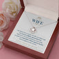 To my Wife - My Queen Forever - Necklace from Husband to Wife