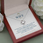 To my Wife - My Queen Forever - Necklace from Husband to Wife