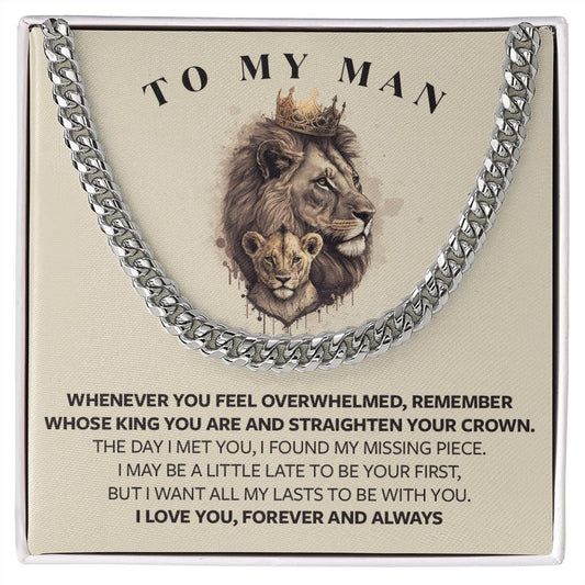 Gift for My Man - Straighten Your Crown - 240