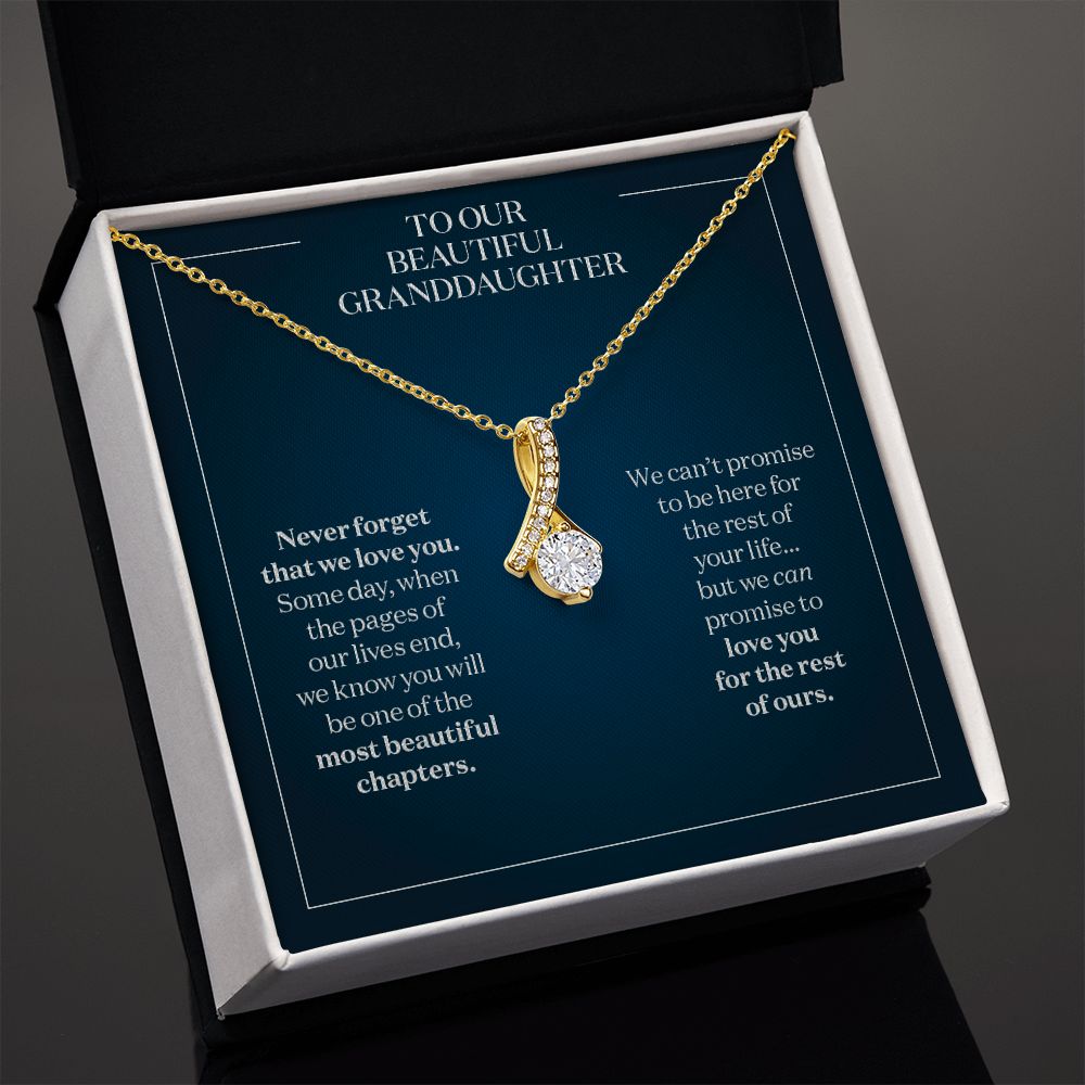 Our Granddaughter a Beautiful Chapter - Gift for Granddaughter