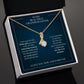 I Promise to Love You - Gift for Granddaughter - Necklace