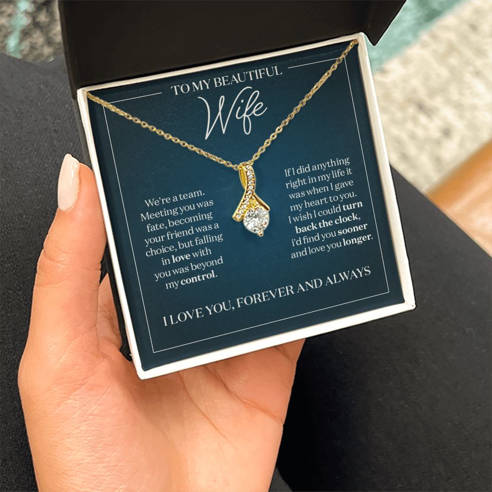 Gift for Wife - I Gave My Heart to You Necklace