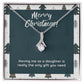 Funny Gift from Daughter to Mom - The only gift you need necklace