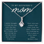 To My Boyfriends Mom, Happy Mothers Day to Boyfriends Mom, Boyfriends Mom Gift, Mothers Day Gift for Boyfriends Mom, Boyfriends Mom Necklace