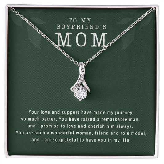 Gift for Boyfriends Mom Necklace
