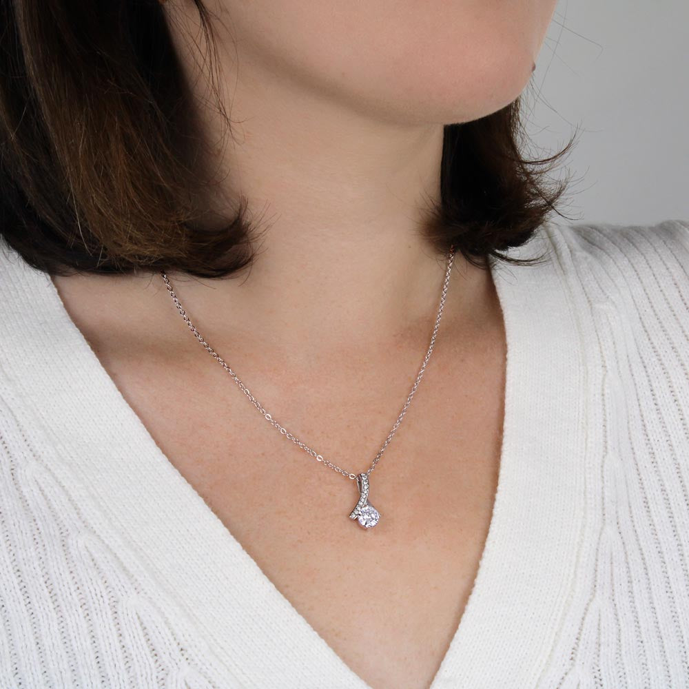 Proud of my Granddaughter - Gift for Granddaughter from Grandparent - Necklace
