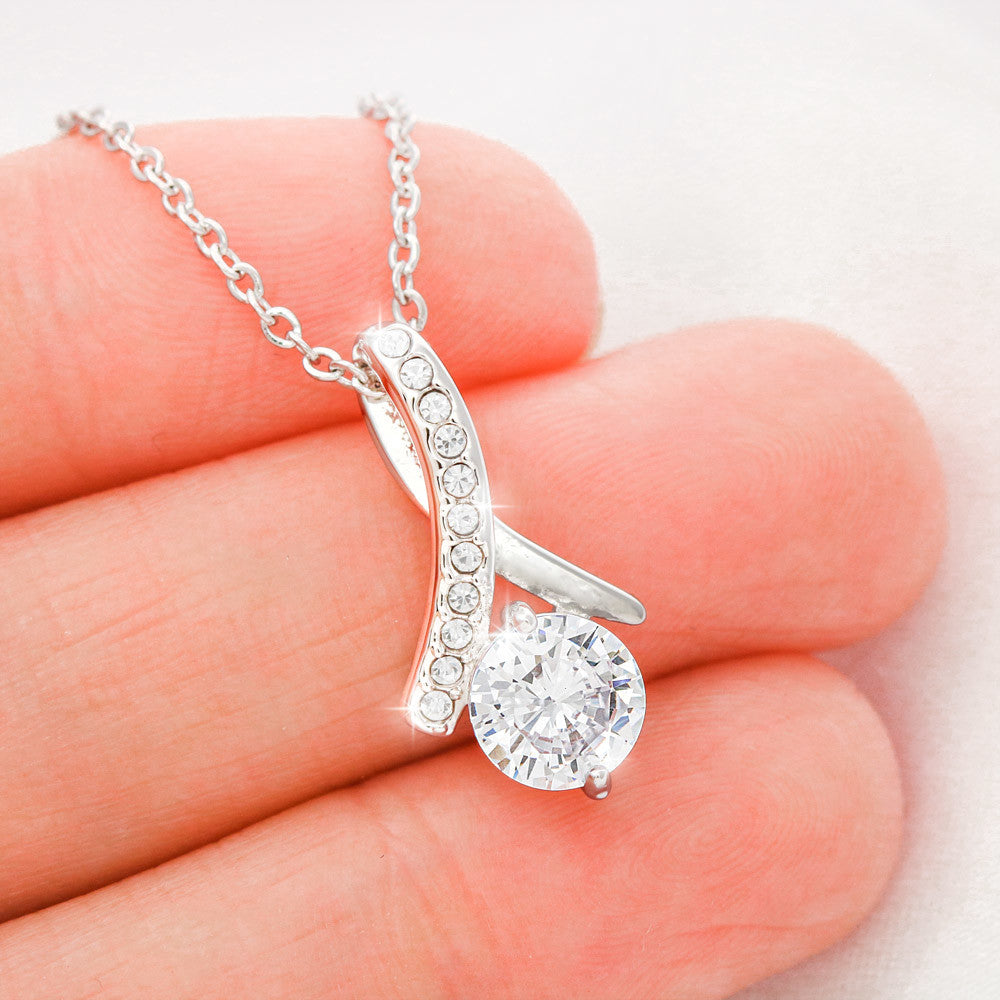 Gift for Daughter from Dad - I will Always Have Your Back Necklace