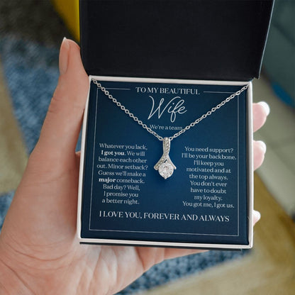 Gift for Wife - You Got Me, I Got Us Necklace