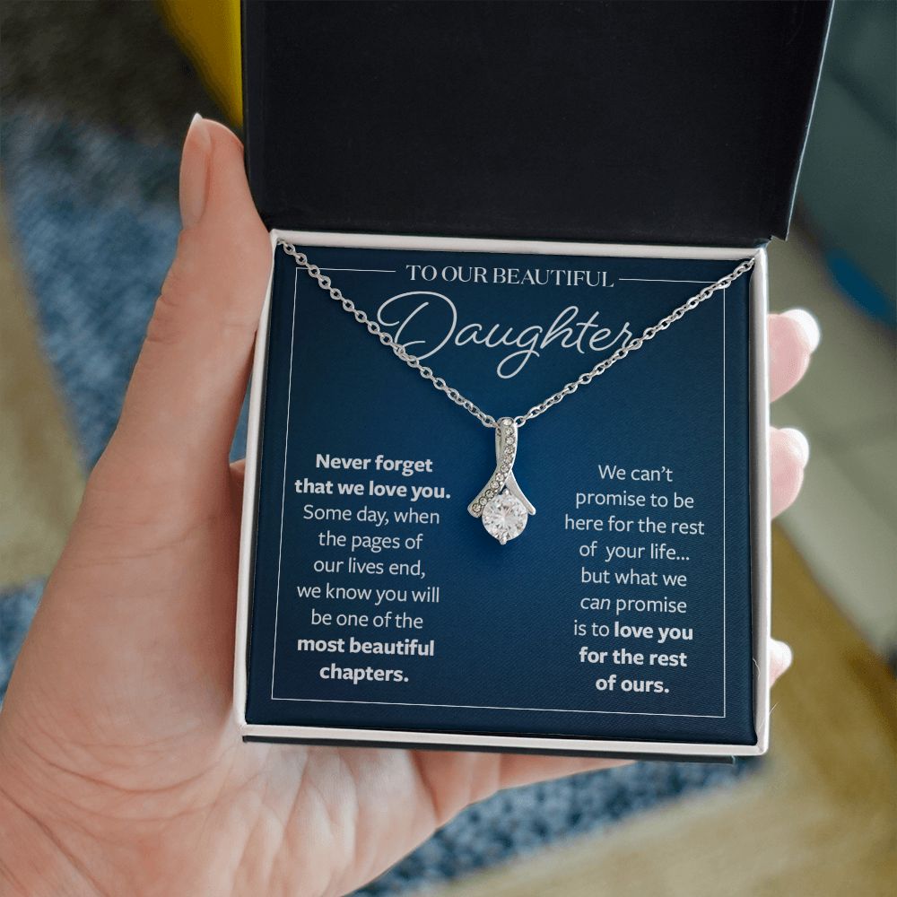 Gift for Daughter from Parents - The most Beautiful Chapter