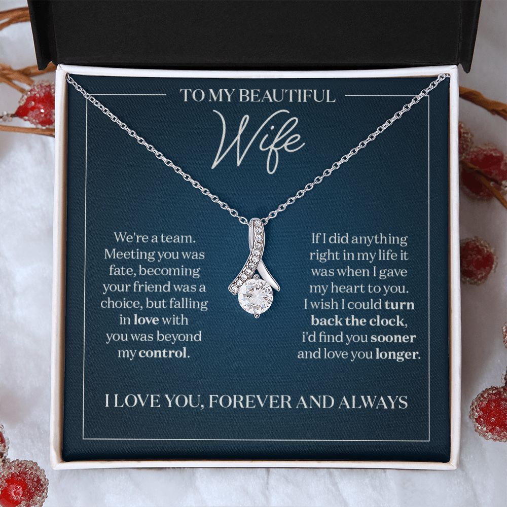 Gift for Wife - I Gave My Heart to You Necklace