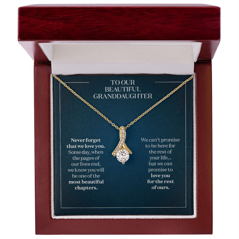 Our Granddaughter a Beautiful Chapter - Gift for Granddaughter