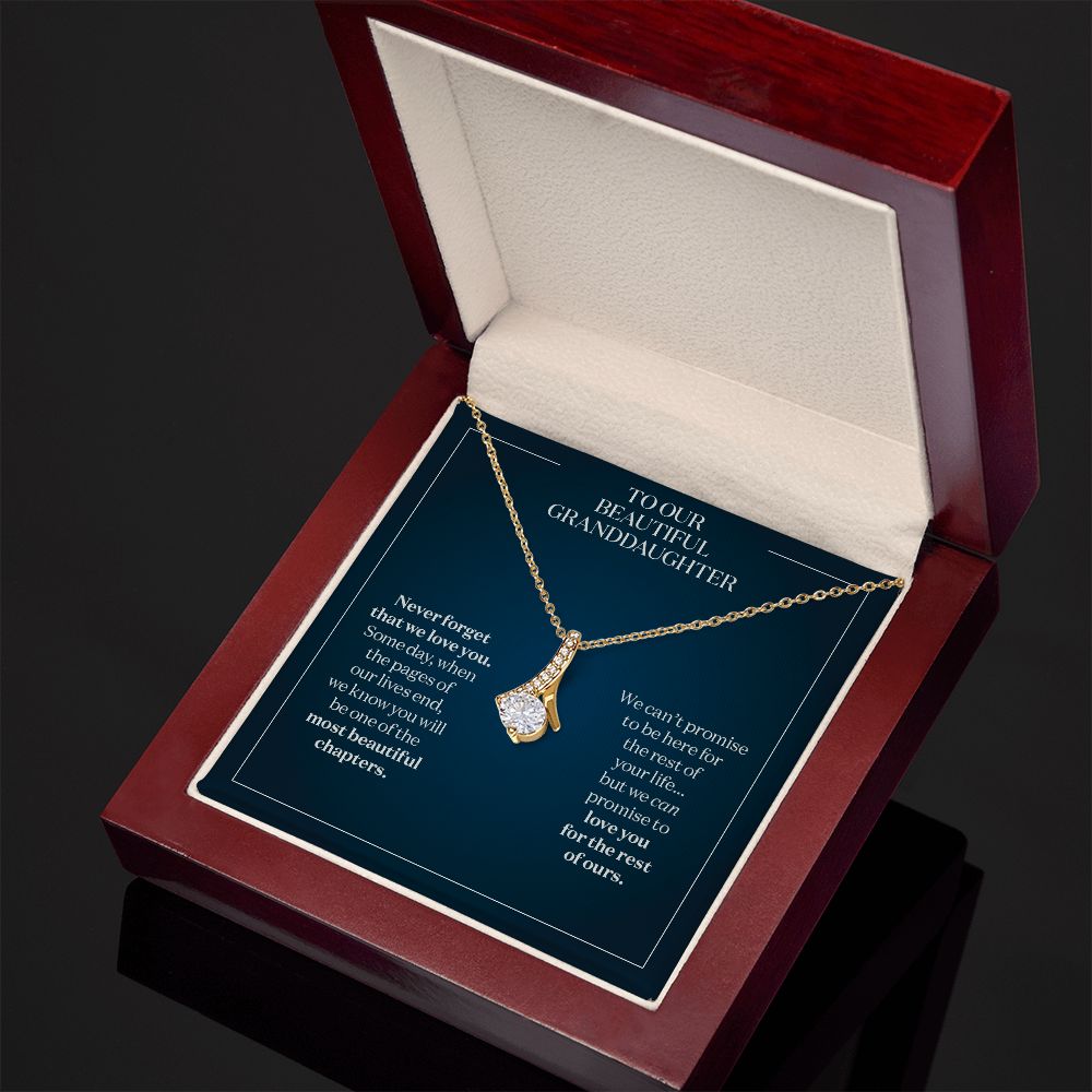 Our Granddaughter a Beautiful Chapter - Gift for Granddaughter