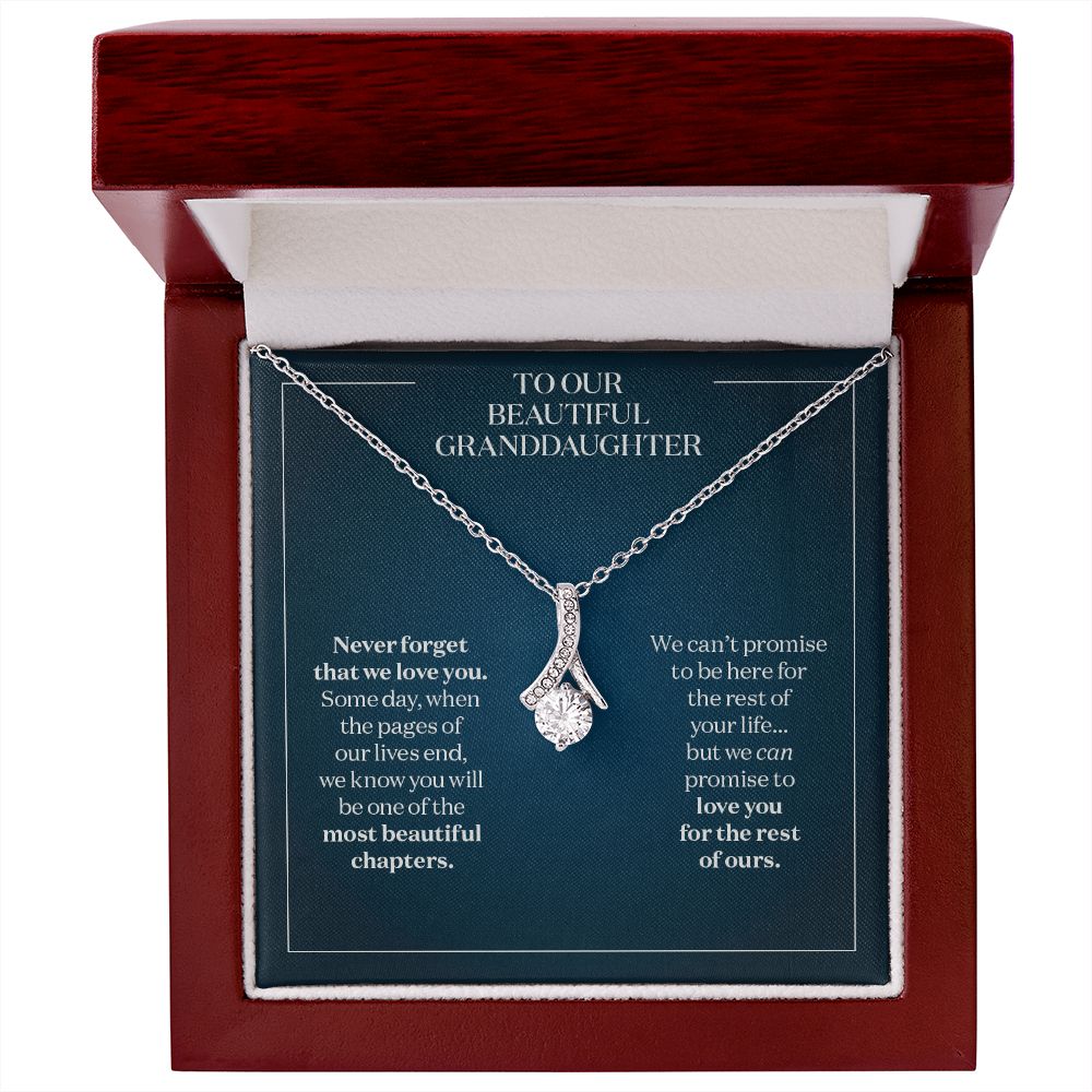 Our Granddaughter a Beautiful Chapter - Gift for Granddaughter