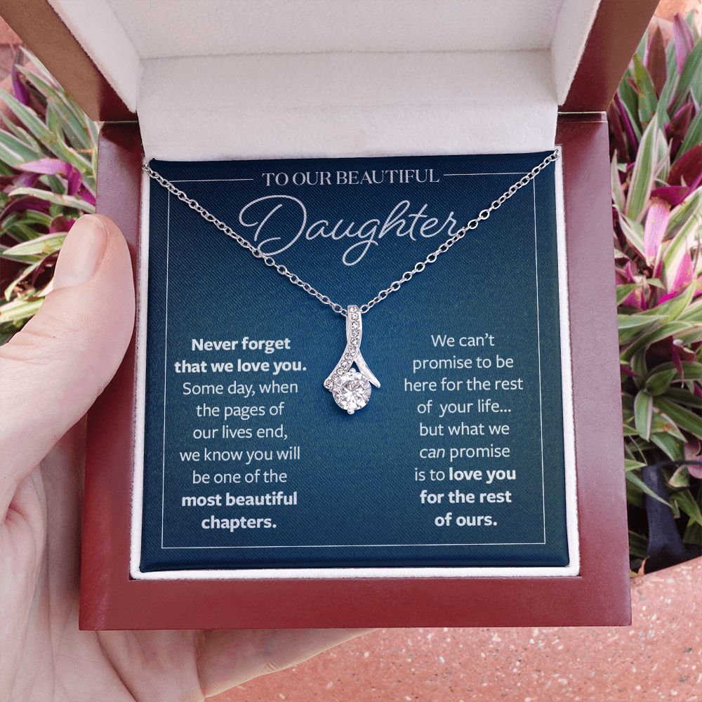 Gift for Daughter from Parents - The most Beautiful Chapter