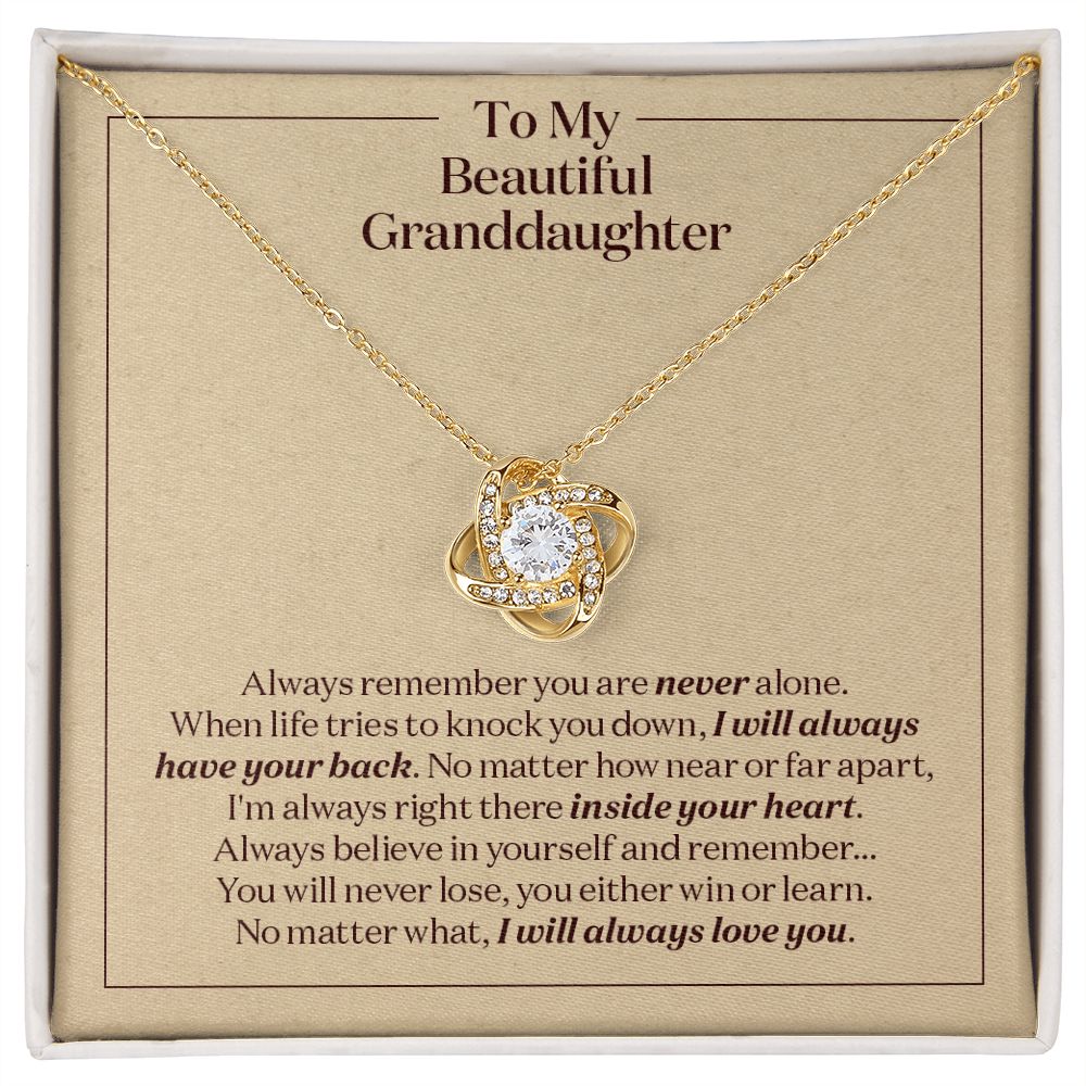 Im Always in your Heart - Gift for Granddaughter - Necklace