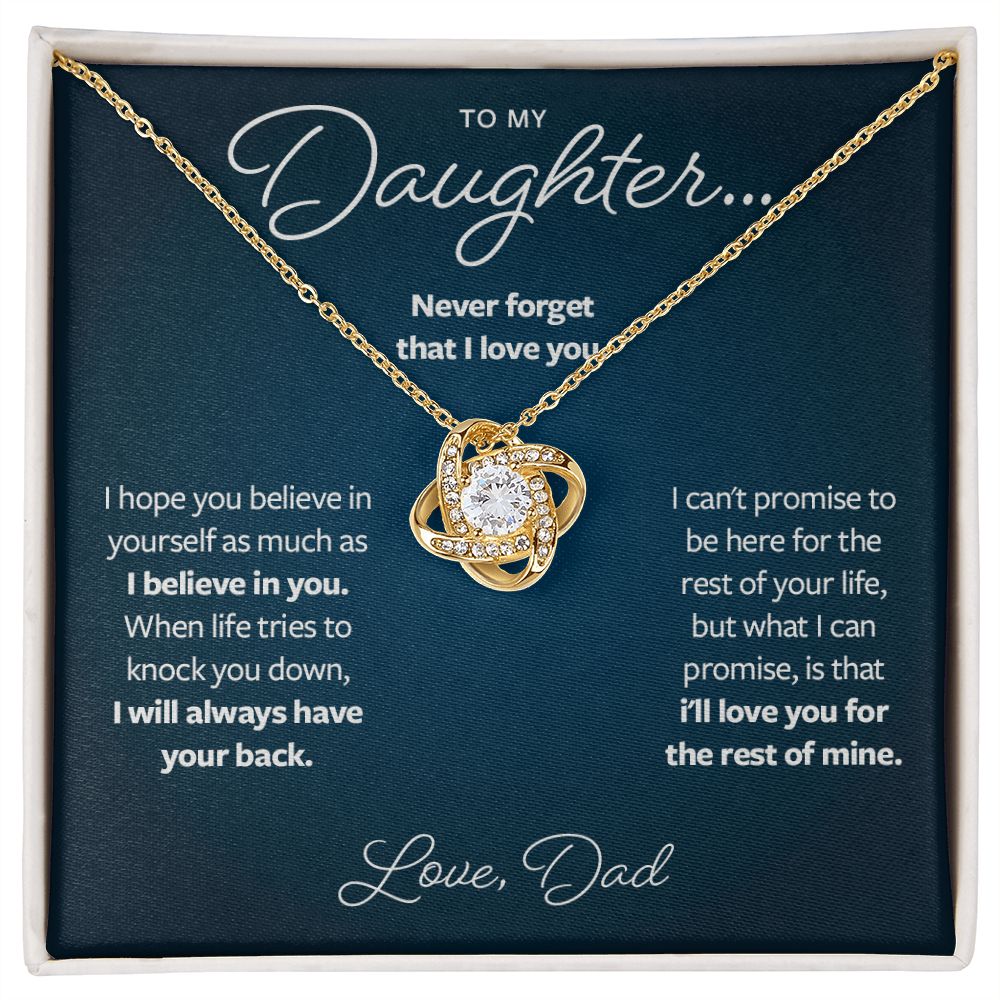 I will always have your back - Gift from Dad to Daughter