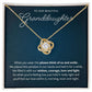 Please Think of Us and Smile - Gift from Grandparents to Granddaughter