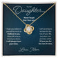 When life tries to knock you down - Gift for Daughter from Mother