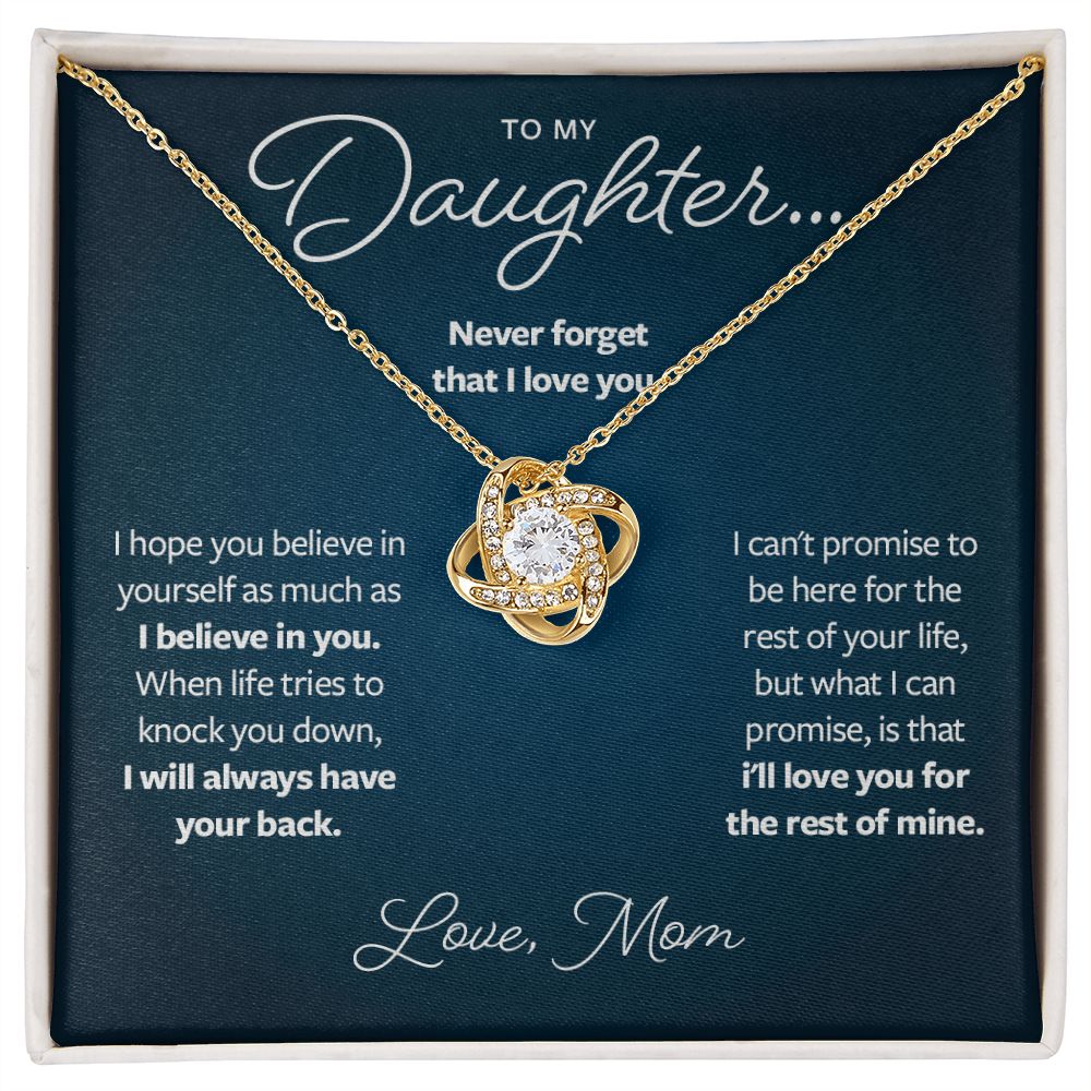 When life tries to knock you down - Gift for Daughter from Mother