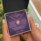 Gift for Daughter from Mother - Always in my heart necklace