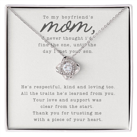 Boyfriends Mom Gift - A Piece of your Heart