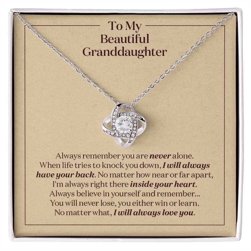 Im Always in your Heart - Gift for Granddaughter - Necklace