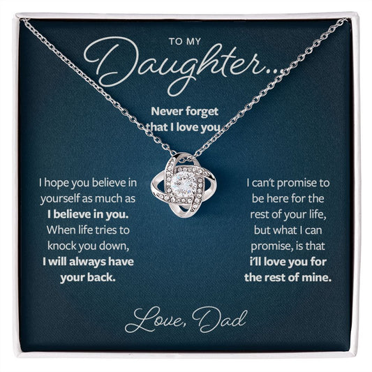 I will always have your back - Gift from Dad to Daughter