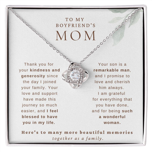 To my Boyfriends Mom - Such a wonderful woman