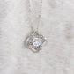 To my Daughter - I believe in you - Love Knot Necklace