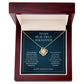 My Daughter The Most Beautiful Chapter - Gift for Daughter From Dad - Necklace