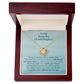 Right there Inside Your Heart - Gift for Granddaughter - Necklace