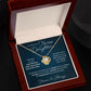 Gift for Nurse Daughter - Braver Stronger Smarter Necklace