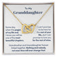 Grandmother and Granddaughter Forever Linked - Necklace