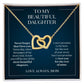 One of the Most Beautiful Chapters - Gift for Daughter from Mom - Necklace