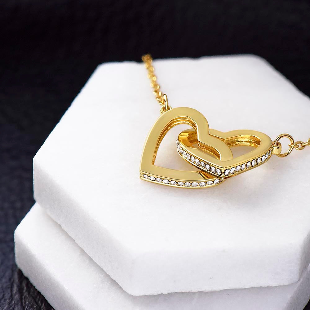 I'll Always Be With You - Gift for Daughter from Dad - Heart Necklace