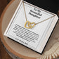 I'll Always Be With You - Gift for Daughter from Dad - Heart Necklace