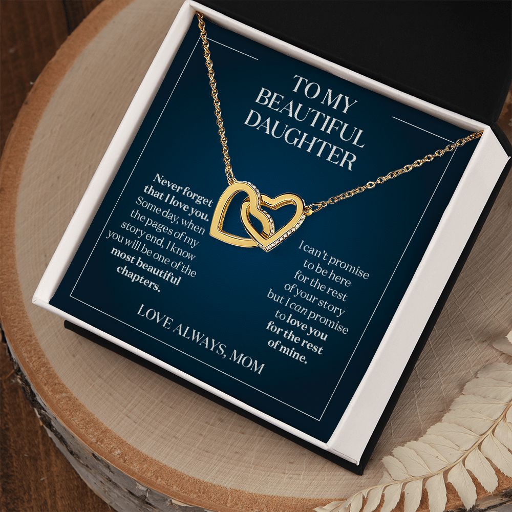 One of the Most Beautiful Chapters - Gift for Daughter from Mom - Necklace