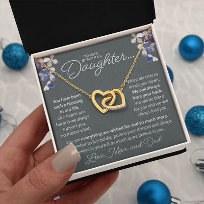 Daughter Gifts from Mom and Dad - Everything I Wished For Necklace