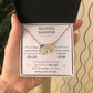 Daughter Gifts - I Held These Pretty Hearts Necklace