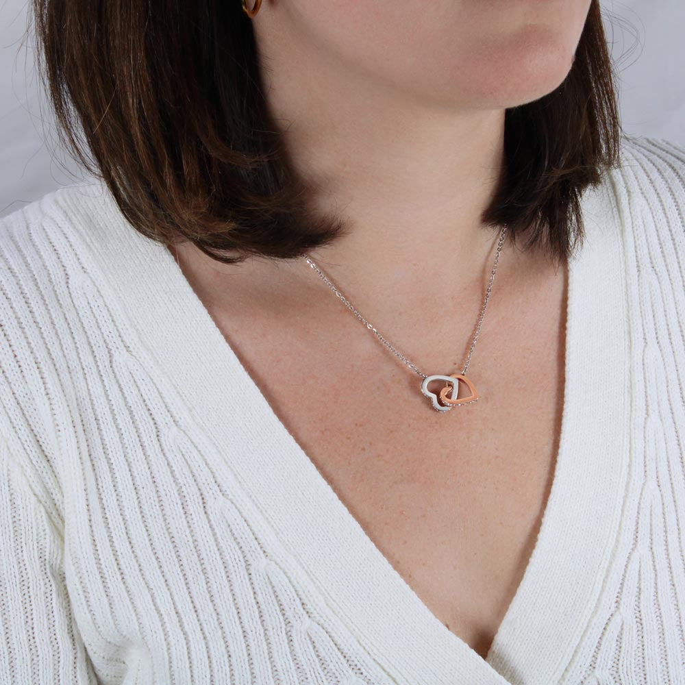 I'll Always Be With You - Gift for Daughter from Dad - Heart Necklace