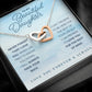 Gift for Daughter - I Will Always Have Your Back Necklace