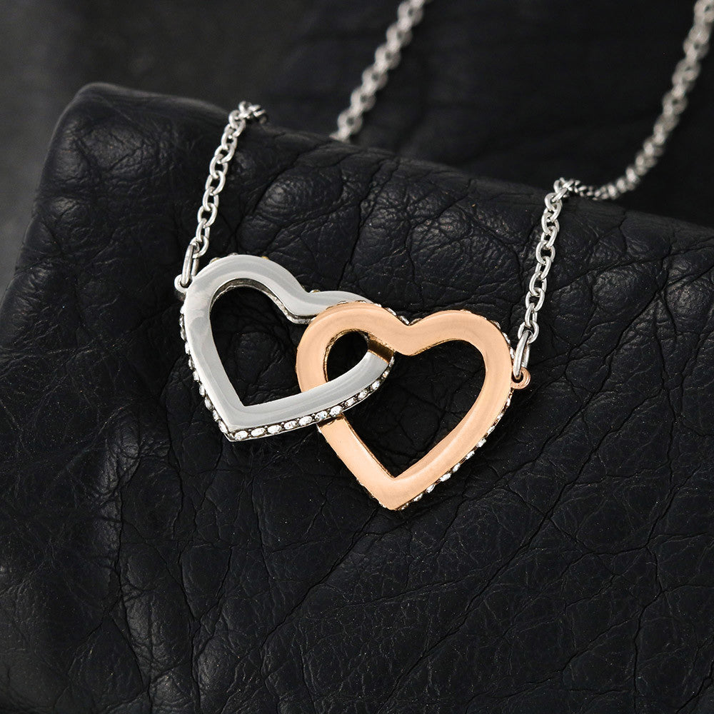 Grandmother and Granddaughter Forever Linked - Necklace