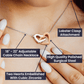 Grandmother and Granddaughter Forever Linked - Necklace