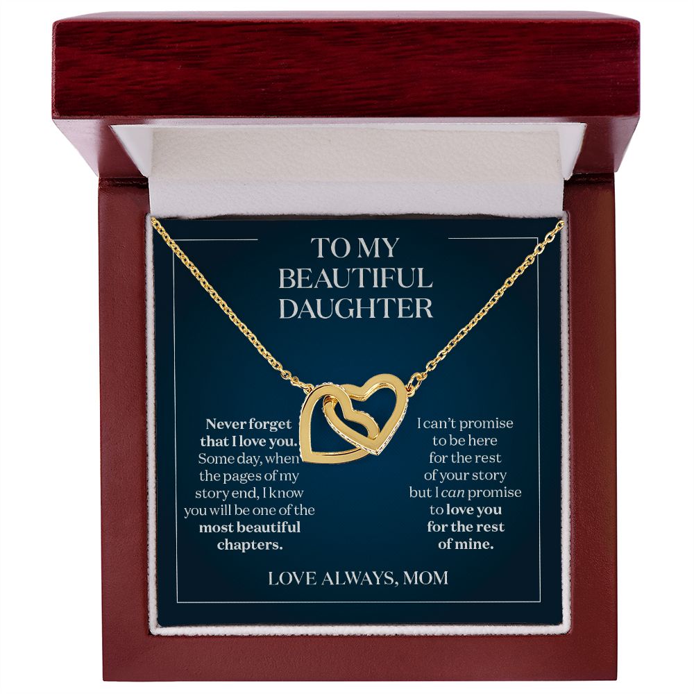 One of the Most Beautiful Chapters - Gift for Daughter from Mom - Necklace