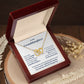 Grandmother and Granddaughter Forever Linked - Necklace