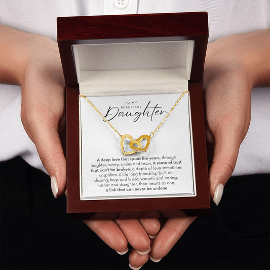 Dad to Daughter Gift - Cant Be Broken