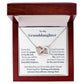 Grandmother and Granddaughter Forever Linked - Necklace