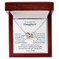 Father and Daughter Forever Linked - Gift for Daughter from Dad